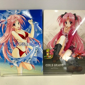 【1円スタート】 非売品 THE ART OF GIRLS BRAVO ガールズブラボー イラスト＆アニメ設定ブックレット GIRLSブラボー