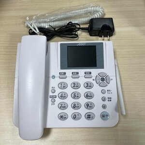 1円～【中古】【美品】ホムテル3G AK-010 固定電話型SIMフリー電話機【電源確認済み】