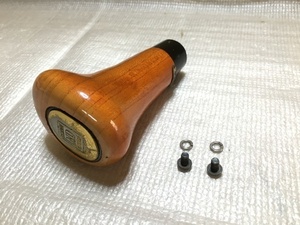 NARDI TORINO シフトノブ オプティ クラシック L300S ダイハツ から 4AT ウッド