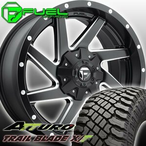 FUEL D594 Renegade ハマーH3 FJクルーザー アルマダ 20インチタイヤホイールセット ATTURO TRAIL BLADE XT 275/55R20 285/55R20 305/55R20