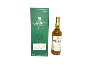 GLEN KEITH グレンキース 28年スペイサイド シングルモルトスコッチウイスキー モルト スコットランド ペルノリカール 700ml 43％ 7-21-248