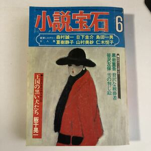 ●即決 小説宝石 昭和51年 6月号 1976年 中古本 雑誌 レトロ 平岩弓枝 黒岩重吾 笹沢佐保 飯星晃一 森村誠一 日下圭介 島田一男 夏樹静子