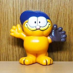 ガーフィールド　フィギュア　PVC　野球　グローブ　Garfield 　アメトイ　アメリカ　キャラクター　ネコ