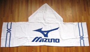 *送料無料*新品*MIZUNO*フード付きスポーツタオル*ホワイト*ミズノ*日よけ野外スポーツ観戦*