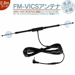 FM-VICSアンテナ パナソニック(Panasonic)サンヨー(SANYO) VICSアンテナ CN-G1000VD CN-G1100VD CN-G1200VD CN-G1300VD