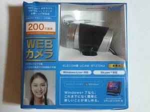 【新品未使用品】NEC　WEBカメラ　ELECOM製 UCAM-BT27062