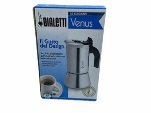 BIALETTI ビアレッティ　Venus ステンレス製　直火式　エスプレッソマシン