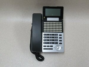 Ω WA2 4996♪ 保証有 キレイめ 14年製 ナカヨ NAKAYO iE 36ボタン標準電話機 NYC-36iE-SD(B)2・祝10000！取引突破！同梱可