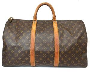 ★1円～★ LOUIS VUITTON ルイヴィトン ヴィトン キーポル50 M41426 モノグラム ボストンバッグ バッグ 旅行バッグ ハンドバッグ