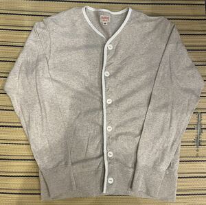 BEAMS BOY × Healthknit Ｗネーム カーディガン オートミール ビームスボーイ ヘルスニット アメリカン カジュアル 古着 アメカジアメリカ