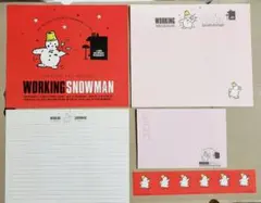 1980年代 レターセット SnowMan 学研