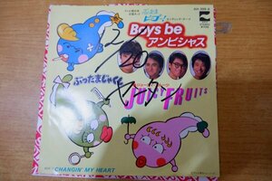 EPd-5880＜プロモ＞ジューシィ・フルーツ / 「ぶったまピープー!」エンディング・テーマ Boys be アンビシャス