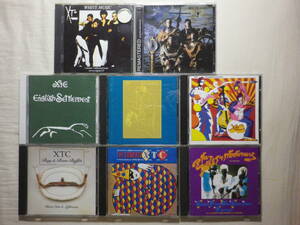 『XTC CD8枚セット』(White Music,Black Sea,English Settlement,Skylarking,Oranges ＆ Lemons,Rag ＆ Bone Buffet,The Compact XTC)