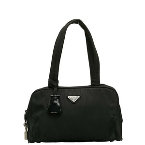 プラダ ハンドバッグ ブラック ナイロン レディース PRADA 【中古】