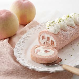 ★　ＡＢＣクッキング　「　ピーチシフォンロールケーキ　」　130　★