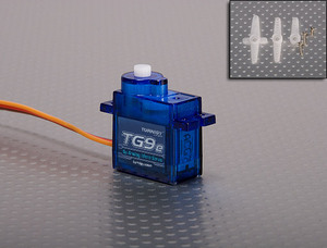 Turnigy TG9e 10g / 1.5kg / 0.10sec マイクロサーボ 3個セット