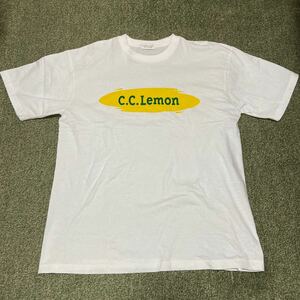 90s C.C.Lemon シーシーレモン Tシャツ 白 美品 非売品 ヴィンテージ