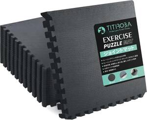 【 限定】チチロバ(TITIROBA) トレーニング ジョイントマット エクササイズマット 大判 EVA製 防音 振動吸収 床保護
