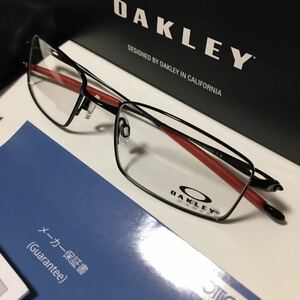 ゴルフコンペ景品余り OAKLEY オークリー メガネフレーム OX3136 Top Spinner 4B OX3136-0751 眼鏡 フレーム 3136 ブラック メガネ