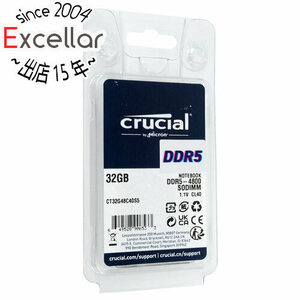 crucial CT32G48C40S5 SODIMM DDR5 PC5-38400 32GB [管理:1000028161]