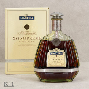 【K-1】MARTELL XO SUPREME マーテル XO スプリーム グリーンボトル ブランデー 700ml 40% 未開栓