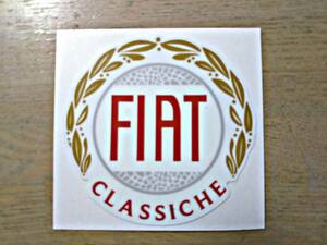 Fiat Classiche （フィアット クラシケ）ステッカー ガラス内貼りタイプ