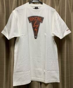 【中古】Back Channel BKCNL イラスト ロゴ Tシャツ (L) ストリート ファッション ナイトレイド バックチャンネル シュプリーム