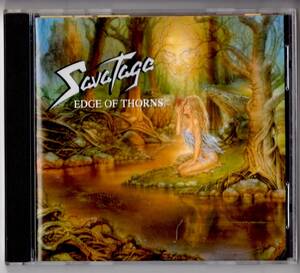 Used CD 輸入盤 サヴァタージ Savatage『エッジ・オブ・ソーンズ』- Edge of Thorns (1993年)全13曲アメリカ盤