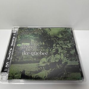 SACD IKE QUEBEC - IT MIGHT AS WELL BE SPRING アイク・ケベック ジャズ 名盤 高音質 Analogue Productions Blue Note ST-84105
