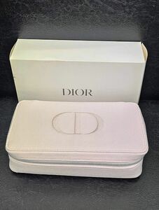 Dior クリスチャンディオール ノベルティ メイクポーチ VANITY バニティケース ピンク 未使用保管品