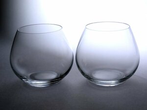 ■ボヘミアグラス　　ペア・ワインタンブラー　　クリスタルグラス　　ボヘミアングラス　　新品　　　〈同梱対象商品〉