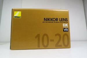 NIKON AF-P DX NIKKOR 10-20mm f4.5-5.6G VR