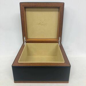 ブレゲ Breget 時計ケース 空箱 腕時計 ボックス BOX 空き箱　内箱 本革　レザー　木製　ウッド