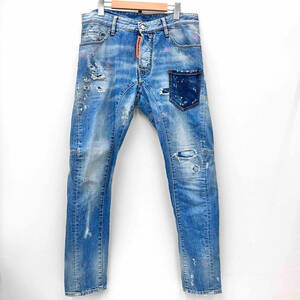 DSQUARED2 ディースクエアード TIDY BIKER JEAN デニム ジーンズ S74LB0632 インポートブランド サイズ46