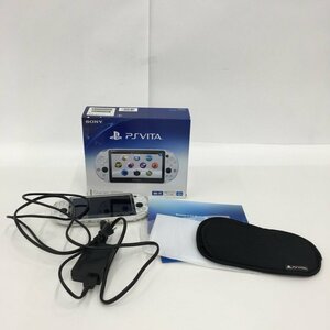 PS VITA 本体 PCH-2000 ホワイト 付属品 箱付き 通電〇 初期化済み【CEAM7016】