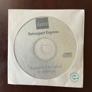 ◎(428-8) 未開封 dantz Retrospect Express【Backup 6.5 for optical drive storage】HP 