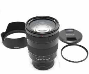 【新品同様の超美品・純正フード付き】SONY ソニー FE 24-105mm F4 G OSS SEL24105G