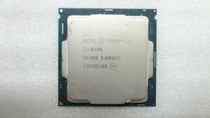 1円～CPU Intel Core i3-8100 SR3N5 3.60Ghz LGA1151 中古動作品(w932)
