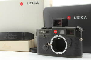 【動作確認・正規OH済・現状品】Leica ライカ M6 TTL レンジファインダー フィルムカメラ ボディ ブラック 箱付き