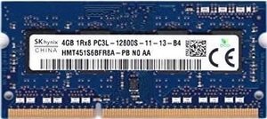 HYniX純正 HMT451S6BFR8A-PB 4GB DDR3L-12800 ノートPC用 メモリ SO-DIMM 低電圧 1.35v