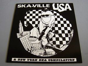 《新品同様》V.A. Ska-Ville USA 1987 UK Orig.LP Feat. TOASTERS BOILERS BEAT BRIGADE URBAN BLIGHT DAYBREAKERS ネオスカ NEO SKA