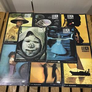 1970年代 LEICA FOTOGRAFIE ライカ フォログラフィー ８冊 ビンテージ！