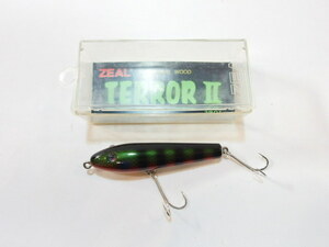 ZEAL ズイール　テラー 2 3/8oz TERROR II 1994年 ギル　トップウォータールアー (242-927