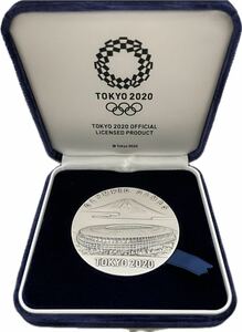 激レア 東京2020 オリンピック 五輪 公式ライセンス商品 TOKYO2020 OFFICIAL LICENSED PRODUCT 記念メダリオン 純銀製 2000個限定