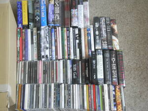 ヴィジュアル系 CDアルバム・DVD・VHS 大量まとめて120本セット ／ X、BUCK-TICK、hide、Janne Da Arc、L