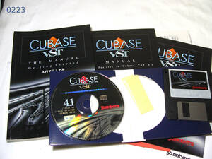 Mac☆Steinberg Cubase VST　4.1 キューベース DTMソフト 音楽編集