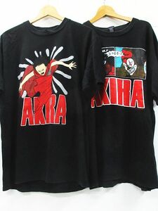 ■ 希少 レア 90s ヴィンテージ USA製 HOLOUBEK AKIRA アキラ Tシャツ XL 2枚セット