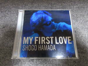 CD 浜田省吾 MY FIRST LOVE 音楽アルバム 光と影の季節 旅立ちの朝 Thank You 花火 初恋 君と歩いた道 ある晴れた夏の日の午後 他 11曲