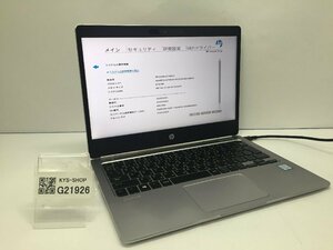 ジャンク/ HP EliteBook Folio G1 Intel Core m3-6Y30 メモリ8.19GB SSD128.03GB 【G21926】