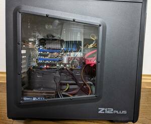 【ジャンク】ZALMAN Z12PLUSケース、電源、マザボ、Xeon E5649(LGA1366) 2.53GHz x6